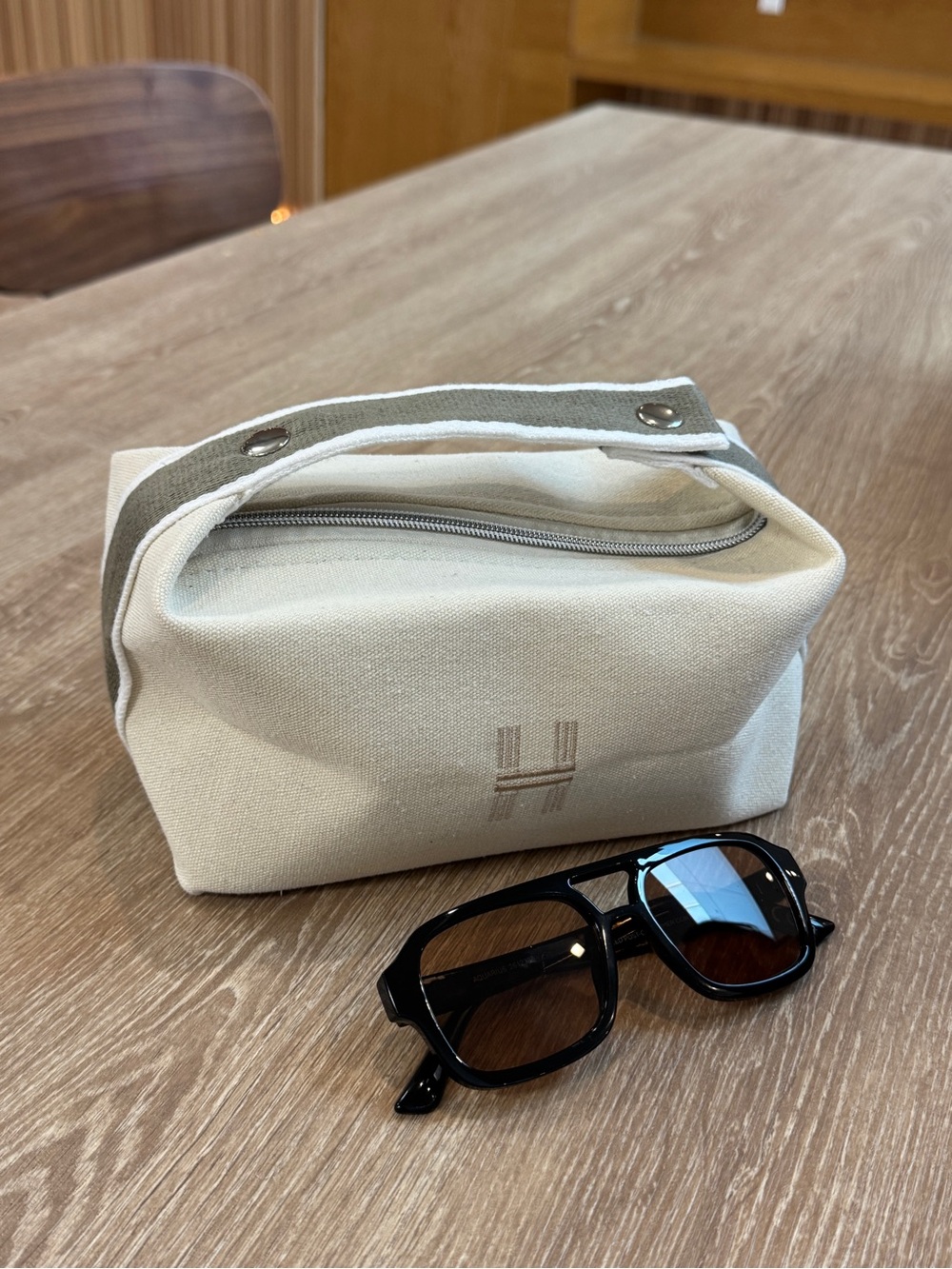 Minimal Ivory Mini Handbag – Top Handle Aesthetic Neutral Bag